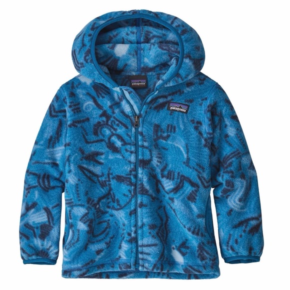 Patagonia Other - Patagonia Kids Synchilla Blue Fleece Jacket Size 4T